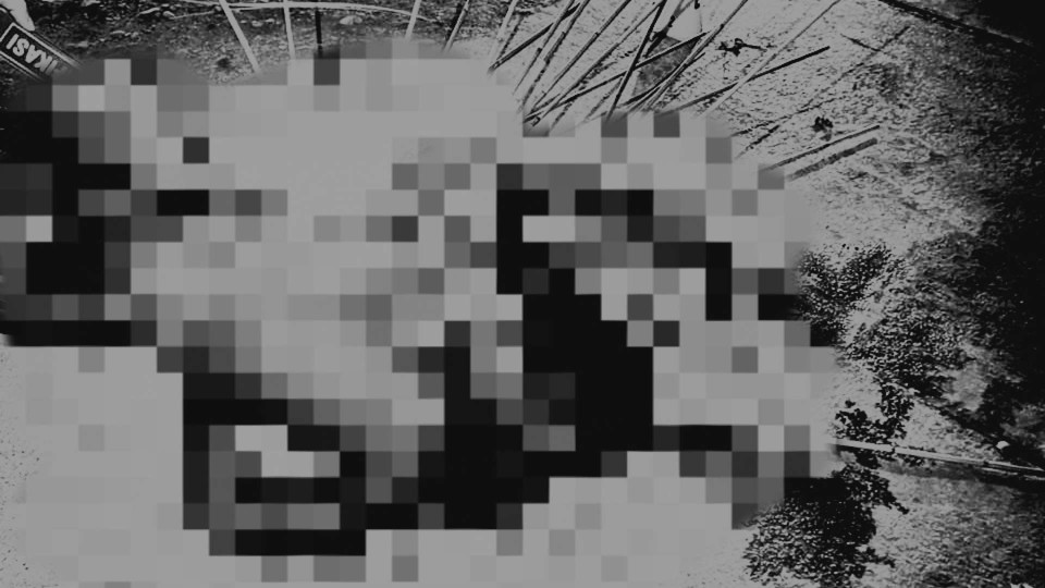 Korban  pembunuhan di Kwamki Narama dengan belasan anak panah di tubuhnya. Foto: Istimewa