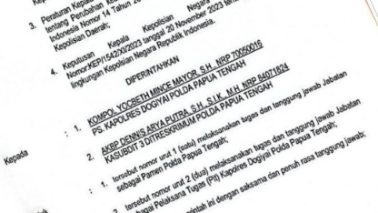 kapolres-dogiyai-dicopot-kapolda-untuk-evaluasi-jabatan