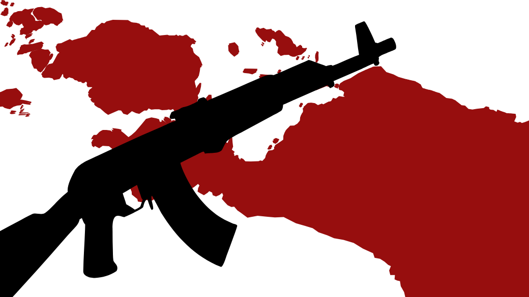 Ilustrasi konflik bersenjata di Papua