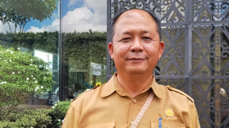 Kepala Dinas Pendidikan Kabupaten Mimika, Antonius Welerubun, foto: Martha/Papua60detik