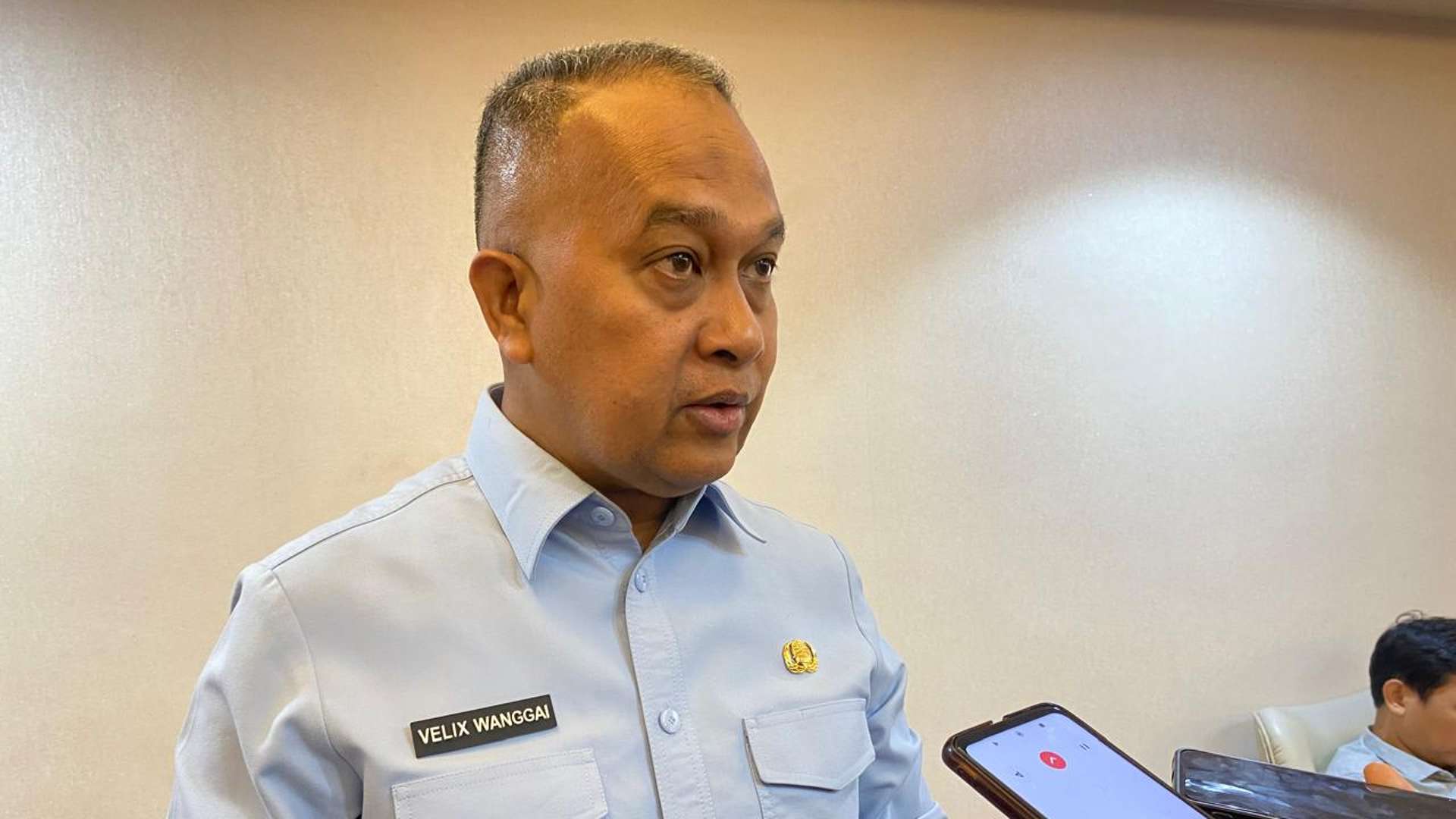Ketua Komite Eksekutif Percepatan Pembangunan Otonomi Khusus (Otsus) Papua, Velix Wanggai, foto: Martha/Papua60detik