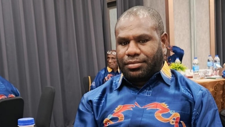 Anggota Dewan Perwakilan Rakyat Kabupaten DPRK Kabupaten Dogiyai, Luter Deba. Foto : Luter For Papua60detik