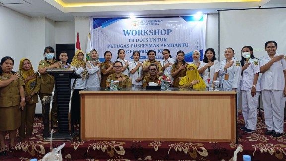 Dekatkan Layanan, Dinkes Mimika Latih Petugas Pustu Tangani TBC