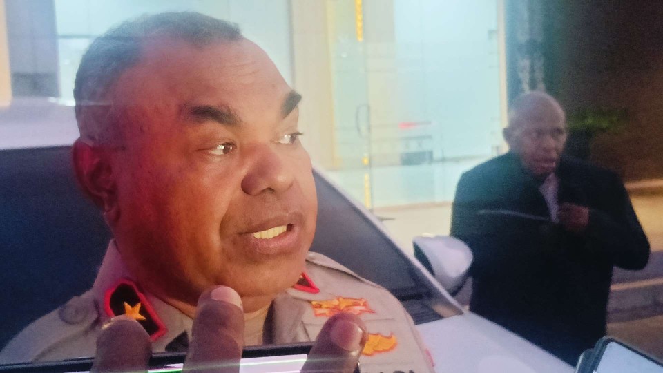 Kapolda Papua Tengah Brigjen Pol Jermias Rontini. Foto : Elia Douw/Papua60detik
