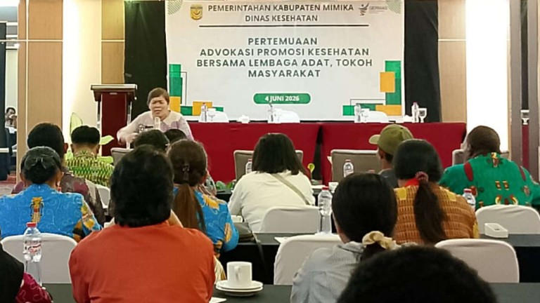 Dinkes Mimika Perkuat Kolaborasi Lintas Sektor Dorong Perubahan Perilaku Hidup Sehat