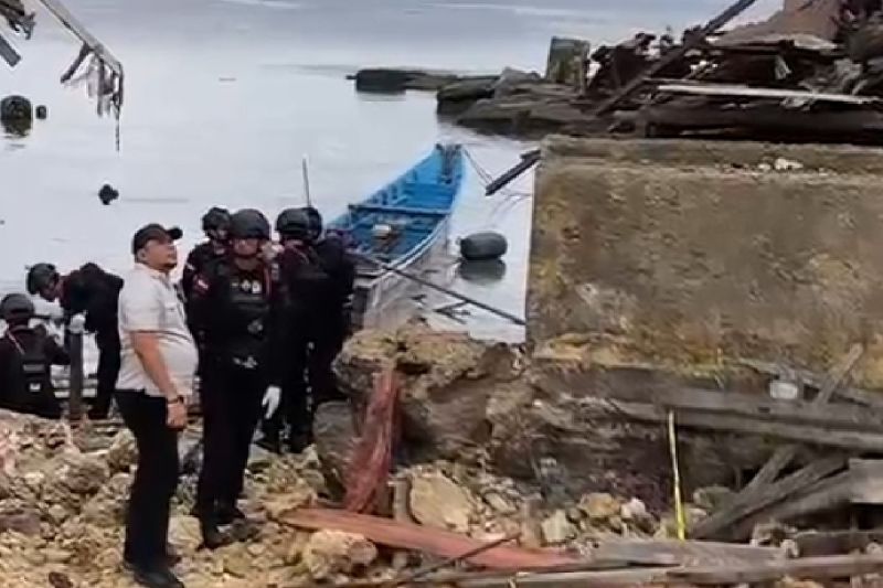 Tim Labfor Polda Papua Selidiki Jenis Bahan Peledak Kasus Bom PD II di Biak