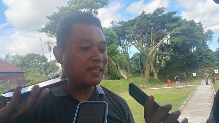 Komandan Kodim (Dandim) 1705/Nabire, Letkol Arh Dwi Palwanto. Foto : Elia Douw/Papua60detik