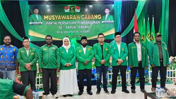 Muscab PPP se-Papua Tengah, Konsolidasi Politik Menuju Kemenangan Pemilu 2029