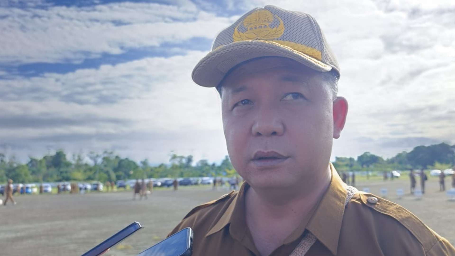 Kepala Dinas Pendidikan Kabupaten Mimika, Antonius Welerubun, foto: Martha/Papua60detik