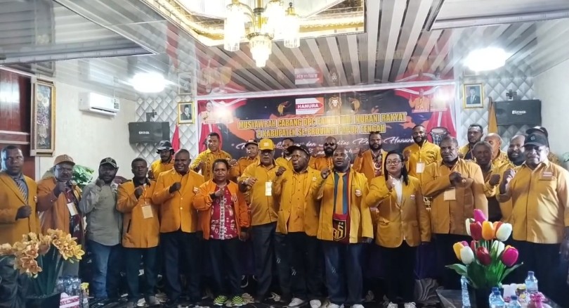 Resmi, Elias Bobi Ketuai DPC Hanura Deiyai Periode 2026–2030