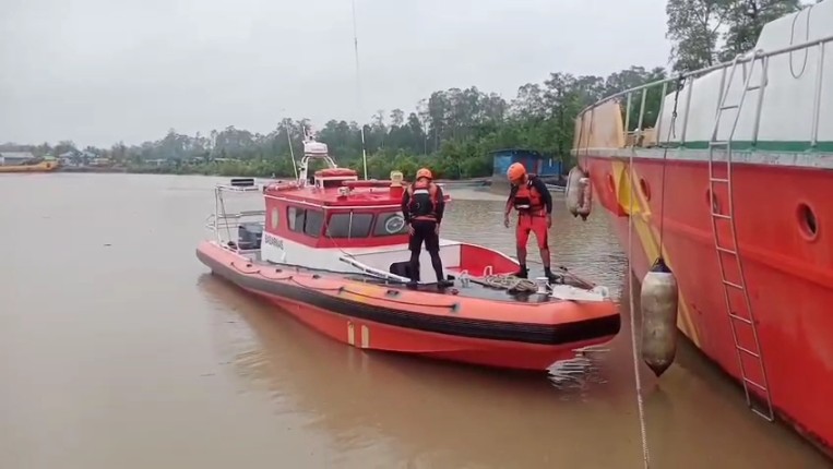 Tim SAR Gabungan Timika, Sabtu (27/6/2026) berangkat ke perairan Atuka untuk mencari empat nelayan yang dilaporkan hilang. Foto: Humas SAR Timika