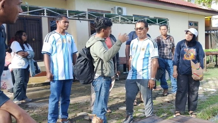 Dinkes Mimika saat kunjungan monev ke Kokonao, Jumat (26/6/2026). Foto: Istimewa