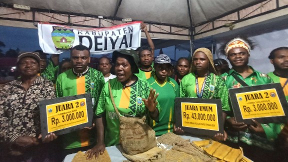Kabupaten Deiyai Kampiun Festival Cahaya Kreasi Budaya Pelajar 2026