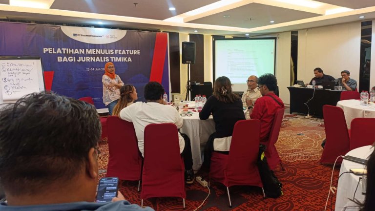 Tempo Institute Bekali Wartawan Timika Teknik Menulis Mendalam