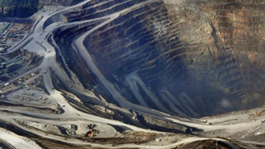 Tambang PT Freeport Indonesia di Tembagapura, Mimika, Papua Tengah. Foto: Kementerian ESDM