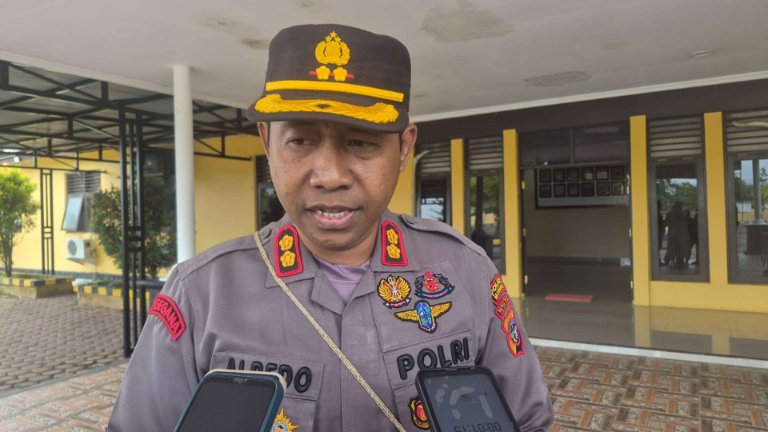Kapolres Mimika Warning Pelaku Kejahatan, Brimob Disiagakan Perkuat Pengamanan