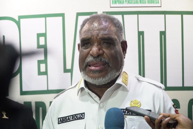 Wali Kota Jayapura Abisai Rollo. ANTARA/HO-Humas Pemkot Jayapura