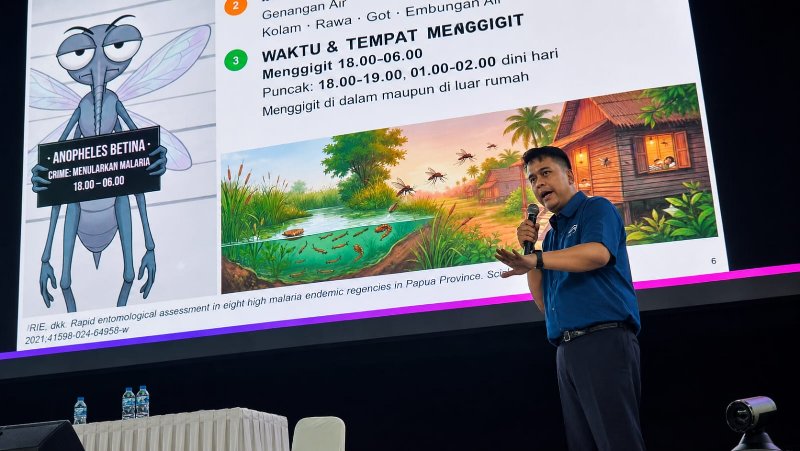 PTFI memberikan pembekalan Manajemen Keselamatan dan Kesehatan kepada ribuan mahasiswa KKN di Atrium Uncen, Kamis (16/7/2026). Foto: Corcomm PTFI