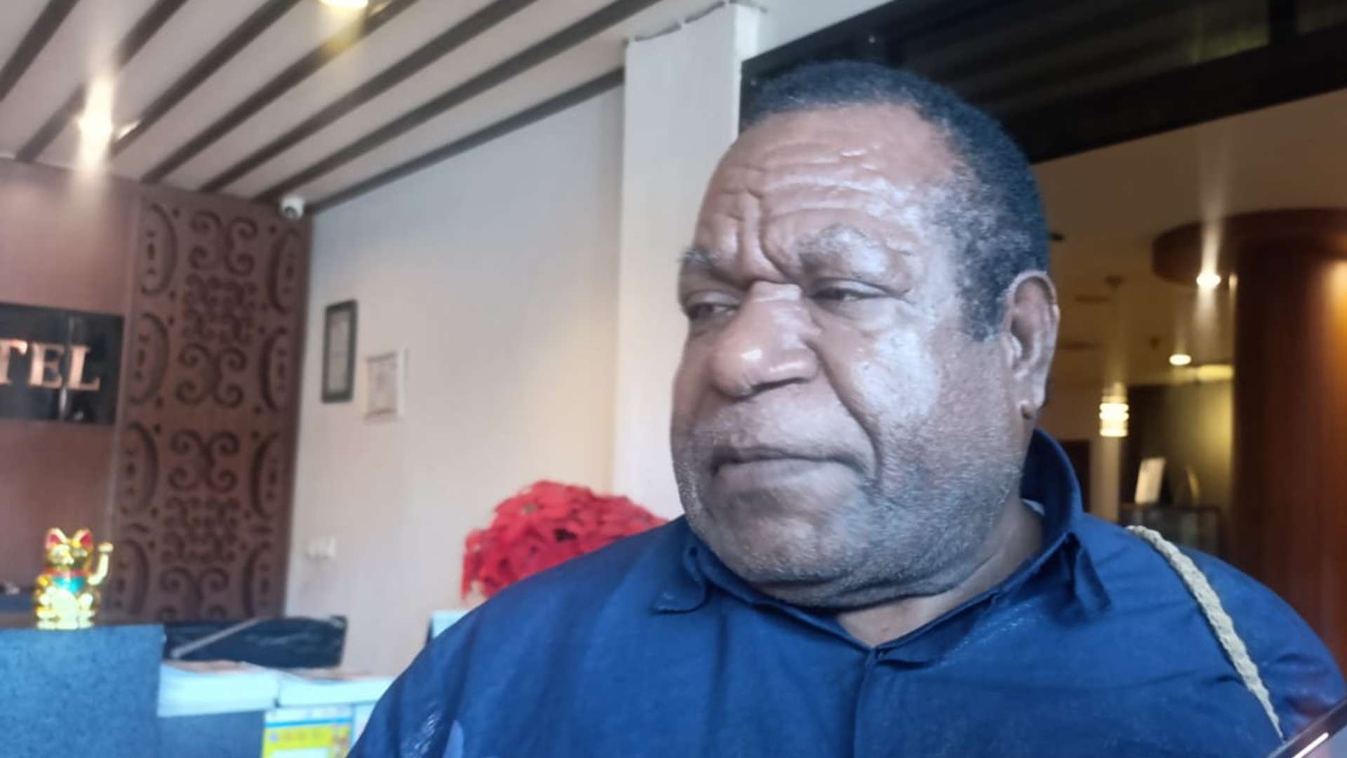 Kepala Dinas Sosial Mimika, Hasan Kemong, foto: Martha/Papua60detik
