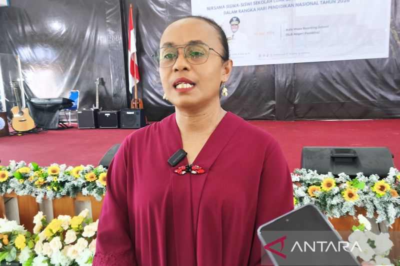 Plt. Kepala Dinas Pendidikan dan Kebudayaan Papua Tengah Nurhaida. ANTARA/Ali Nur Ichsan