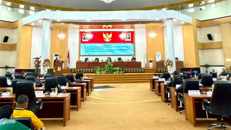 DPRK Mimika Evaluasi LKPJ: Belanja Modal Infrastruktur Belum Capai Target