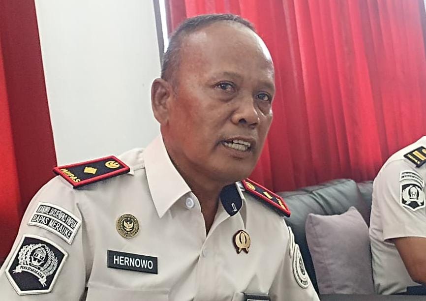 Kepala Lapas Kelas IIB Timika, Hernowo. Foto: Eka/Papua60detik