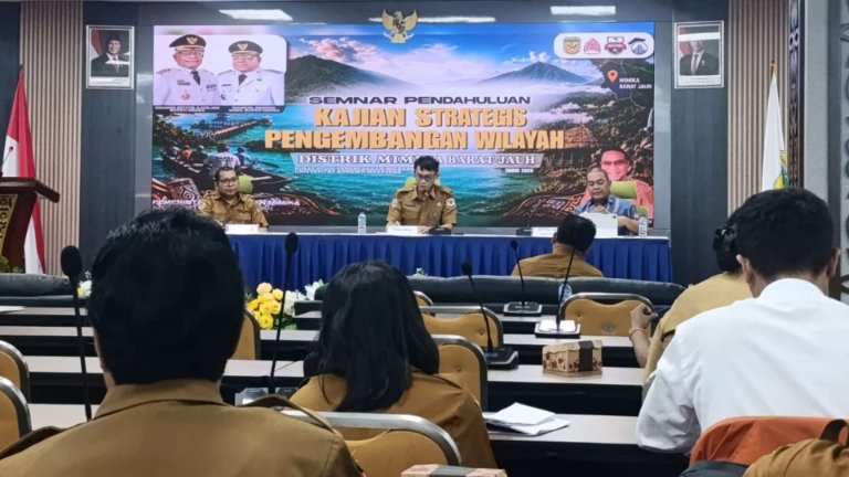 BRIDA Gandeng Tim Ahli Universitas Bosowa Kaji Strategi Pengembangan Wilayah Mimika Barat Jauh, foto: Martha/Papua60detik