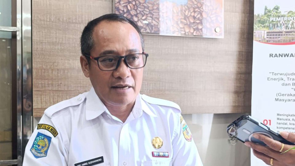 Kepala Dinas Tanaman Pangan, Hortikultura, dan Perkebunan (DTPHP) Kabupaten Mimika, Abdul Haris Sudharmono, foto: Martha/Papua60detik