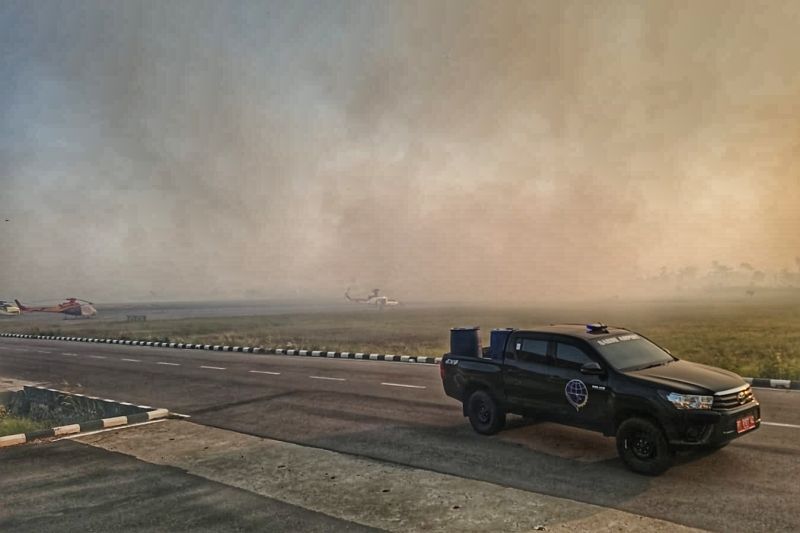 Kebakaran Lahan, Bandara Nabire Batalkan Dua Penerbangan