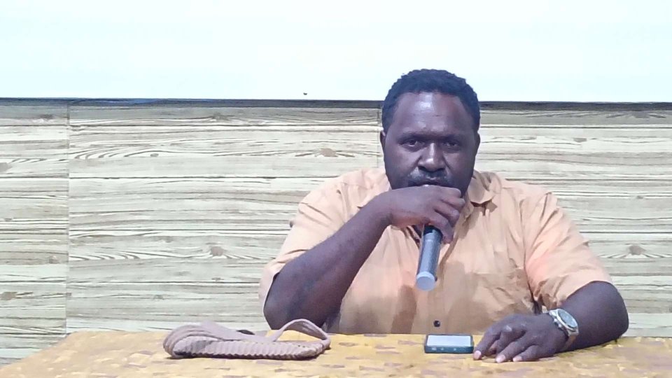 Juru Bicara (Jubir) Gubernur Papua Tengah, Emanuel You. Foto : Elia Douw/Papua60detik
