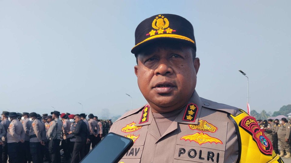 Wakil Kepala Kepolisian Daerah (Wakapolda) Papua Tengah, Kombes Pol Gustav R Urbinas Foto : Elia Douw/Papua60detik