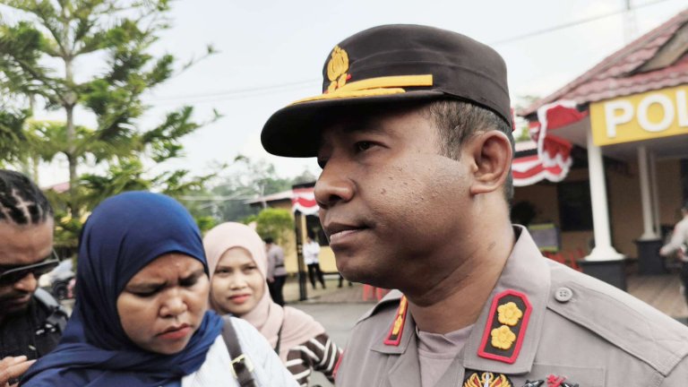 Kapolres Mimika AKBP Alredo Agustinus Rumbiak. Foto: Eka/Papua60detik