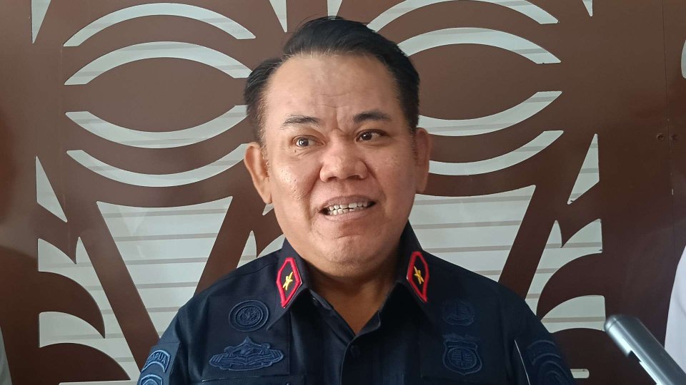 Kepala Kantor Wilayah Direktorat Jenderal Imigrasi (Kanwil Ditjenim) Papua, Samuel Toba, di Nabire, Rabu (26/8/2026). Foto : Elia Douw/Papua60detik