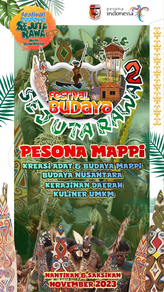 festival-budaya-sejuta-rawa-ii-mappi-digelar-november-ini