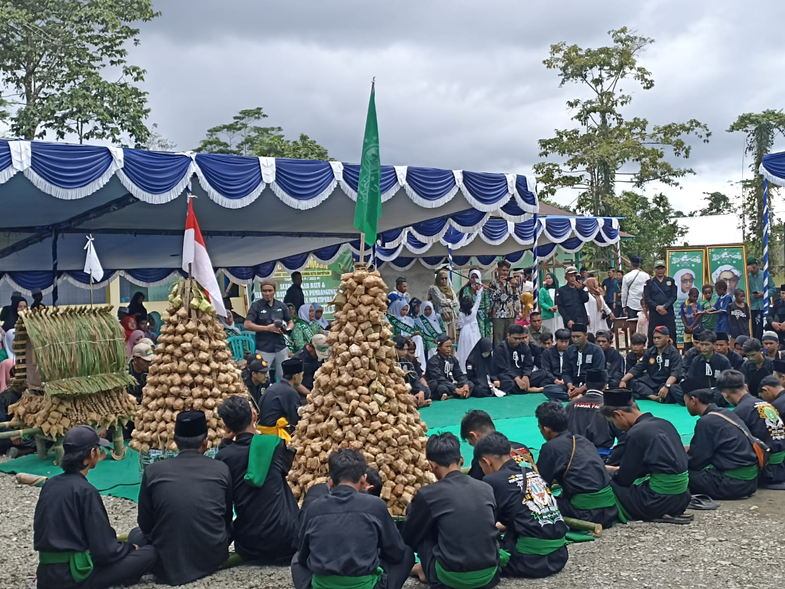 rawat-kebhinekaan-pcnu-mimika-gelar-rakedan-syawal-di-kampung-naena-muktipura