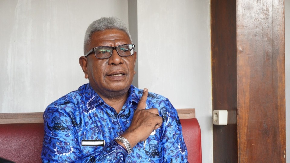 Wakil Bupati Mimika, Johannes Rettob.  Foto: Dok/ Papua60detik