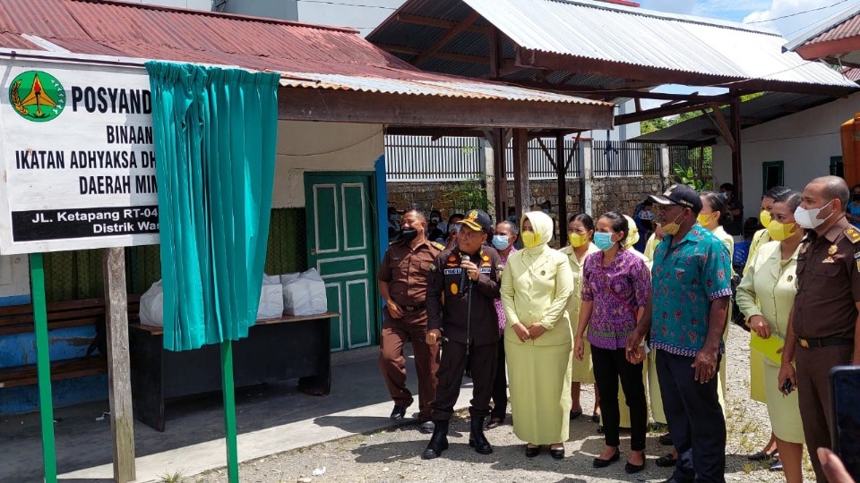 kajari-mimika-resmikan-posyandu-melati-binaan-ikatan-adhyaksa-dharmakarini