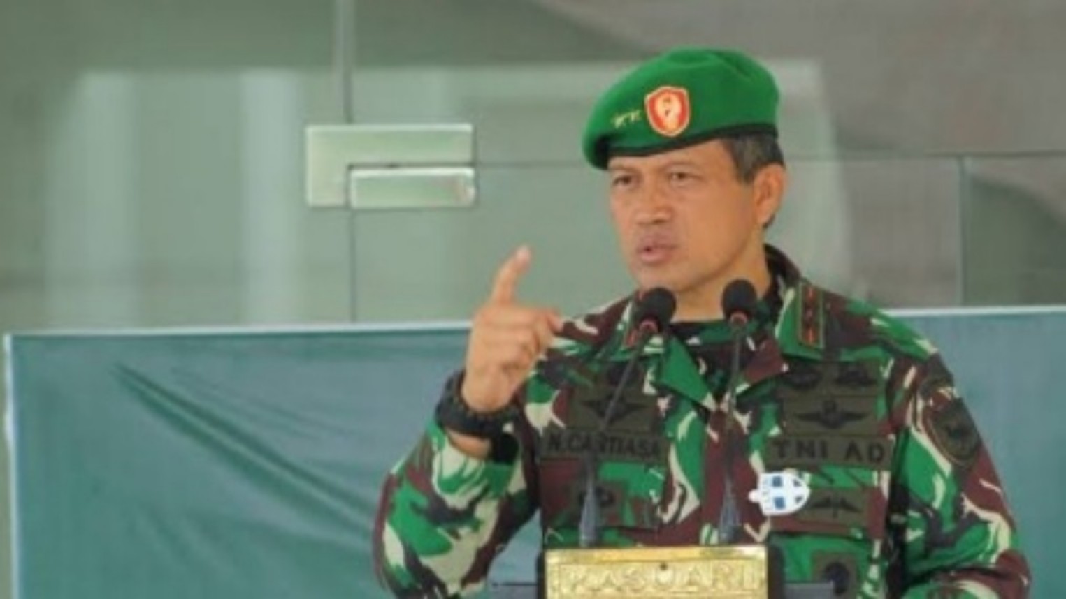 Panglima Kodam (Pangdam) XVIII Kasuari Mayjen TNI I Nyoman Cantiasa. Foto: Pendam XVIII Kasuari