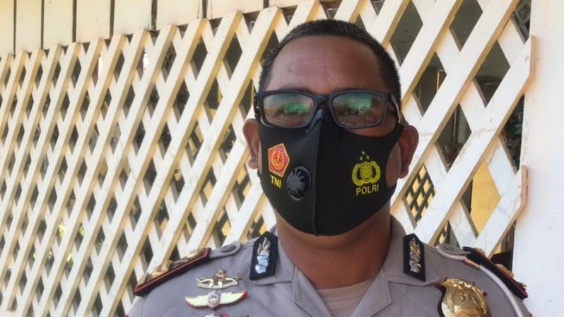 Kasat Lantas Polres Mimika Iptu Devrizal. Foto: Dok/ Papua60detik