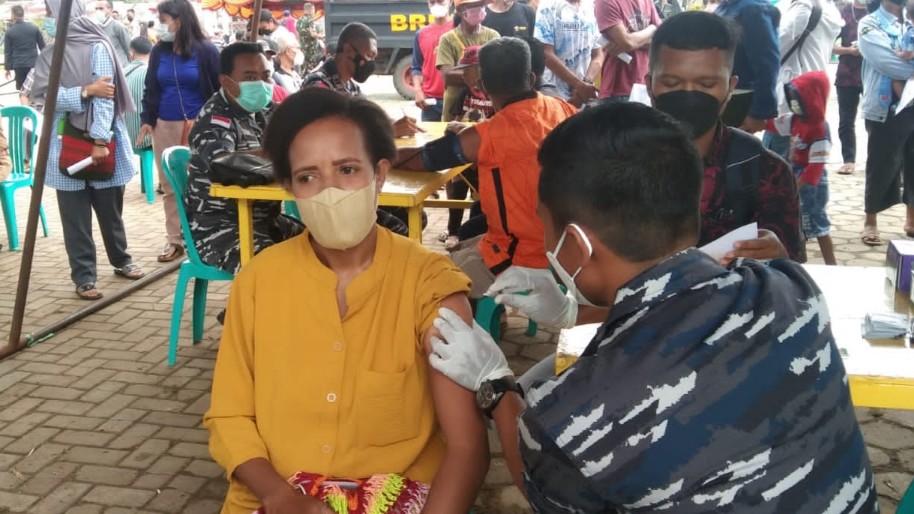 hadapi-mudik-lebaran-dinkes-merauke-gelar-vaksinasi-booster