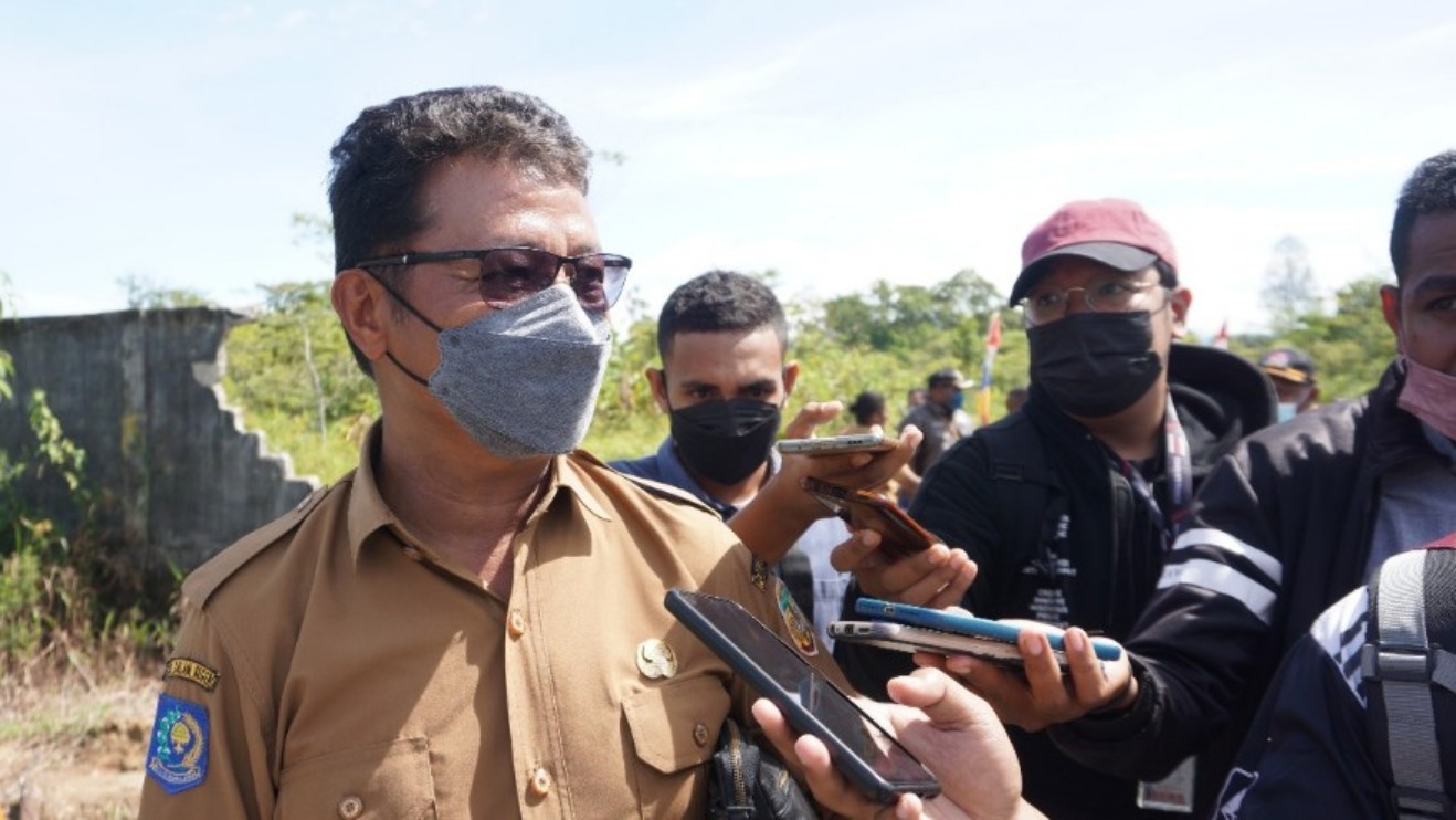Kepala BPKAD Mimika, Marthen Mallisa. Foto: Anti/ Papua60detik