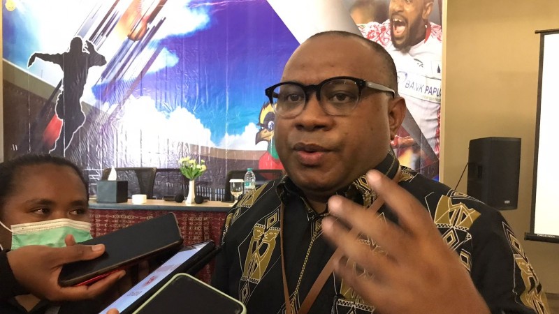 Plt Kepala Dinas Pemuda dan Olahraha (Dispora) Provinsi Papua, Alex Kapisa. Foto: Anti/ Papua60detik