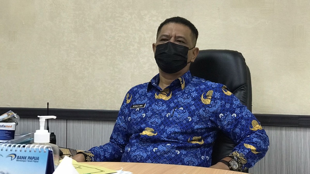 Kepala Dinkes Mimika, Reynold Ubra. Capt: Dok/Papua60detik