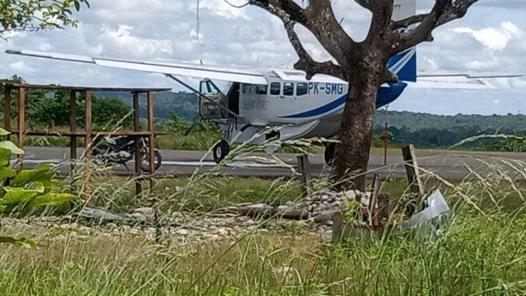 pesawat-sam-air-ditembak-di-nduga-kapolres-tak-ada-korban