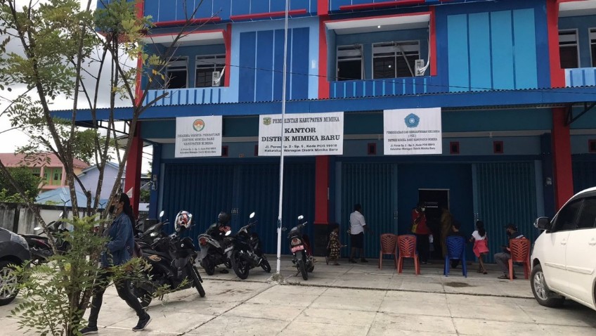 pindah-kantor-distrik-mimika-baru-habiskan-rp150-juta-sewa-ruko