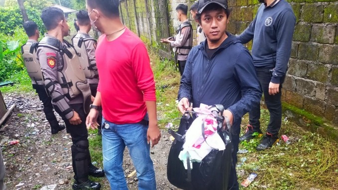 demo-14-juli-ratusan-aparat-tni-polri-di-timika-siaga