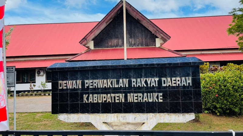 Gedung DPRD Merauke. Foto: Ami/ Papua60detik