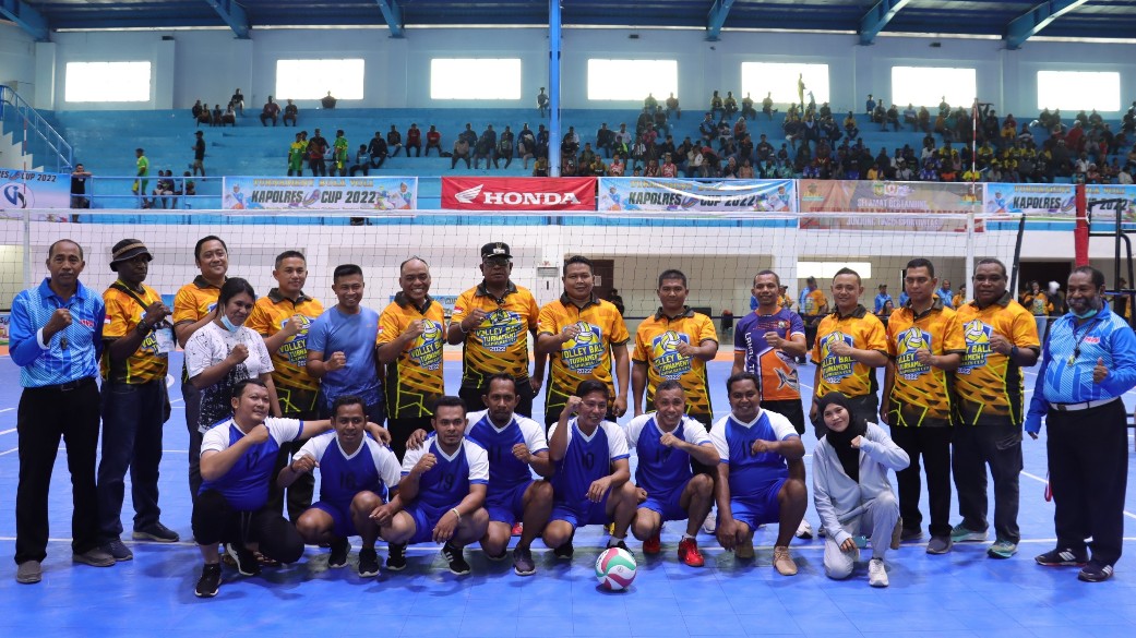 turnamen-bola-voli-kapolres-mimika-cup-2022-resmi-digelar