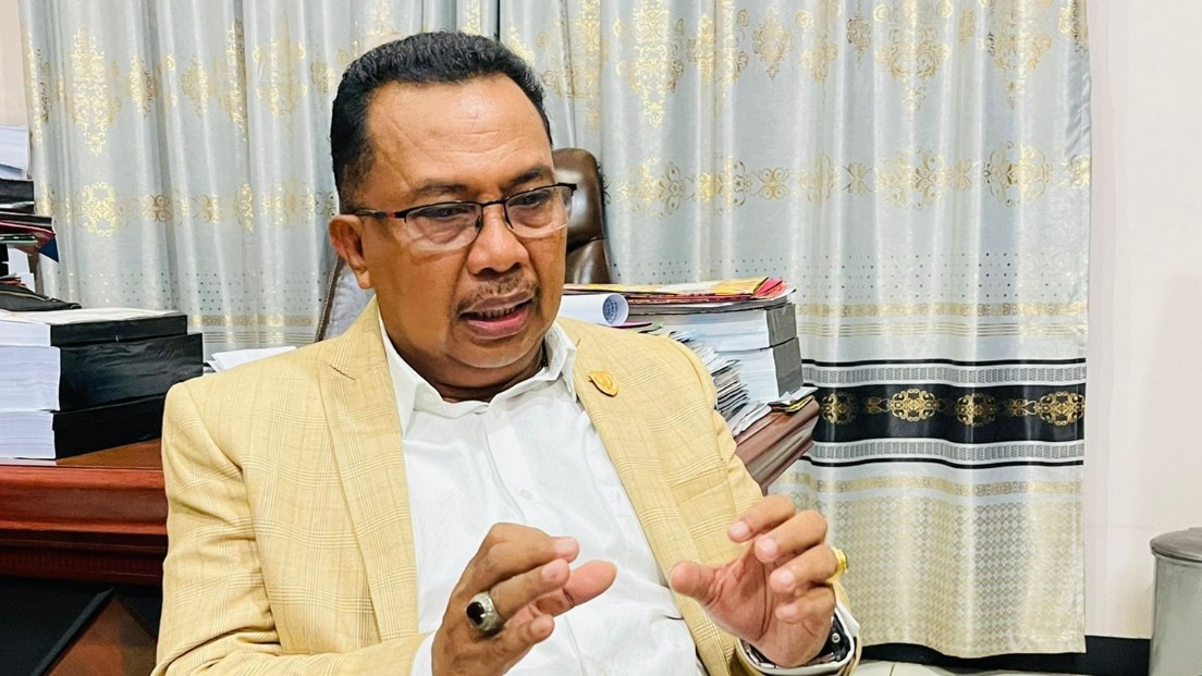 Ketua Dewan Perwakilan Rakyat Kabupaten Merauke, Benjamin Izaac Rudolf Latumahina. Foto: Ami/ Papua60detik