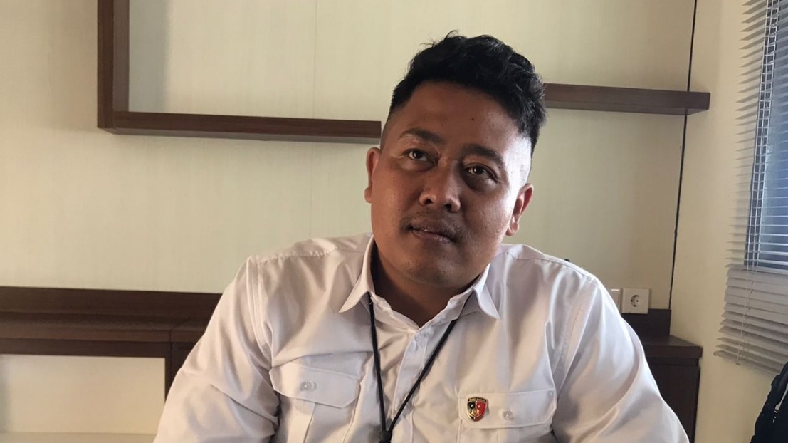 Kasat Reskrim Polres Mimika Iptu Sugarda Aditya Buwana Trenggoro. Foto: Amma/ Papua60detik